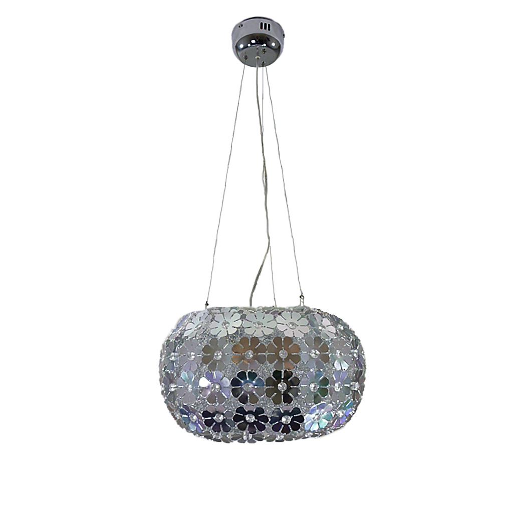 Moderne Pendelleuchte "FLORENCE" Hänge-Blumen-Deko-Lampe