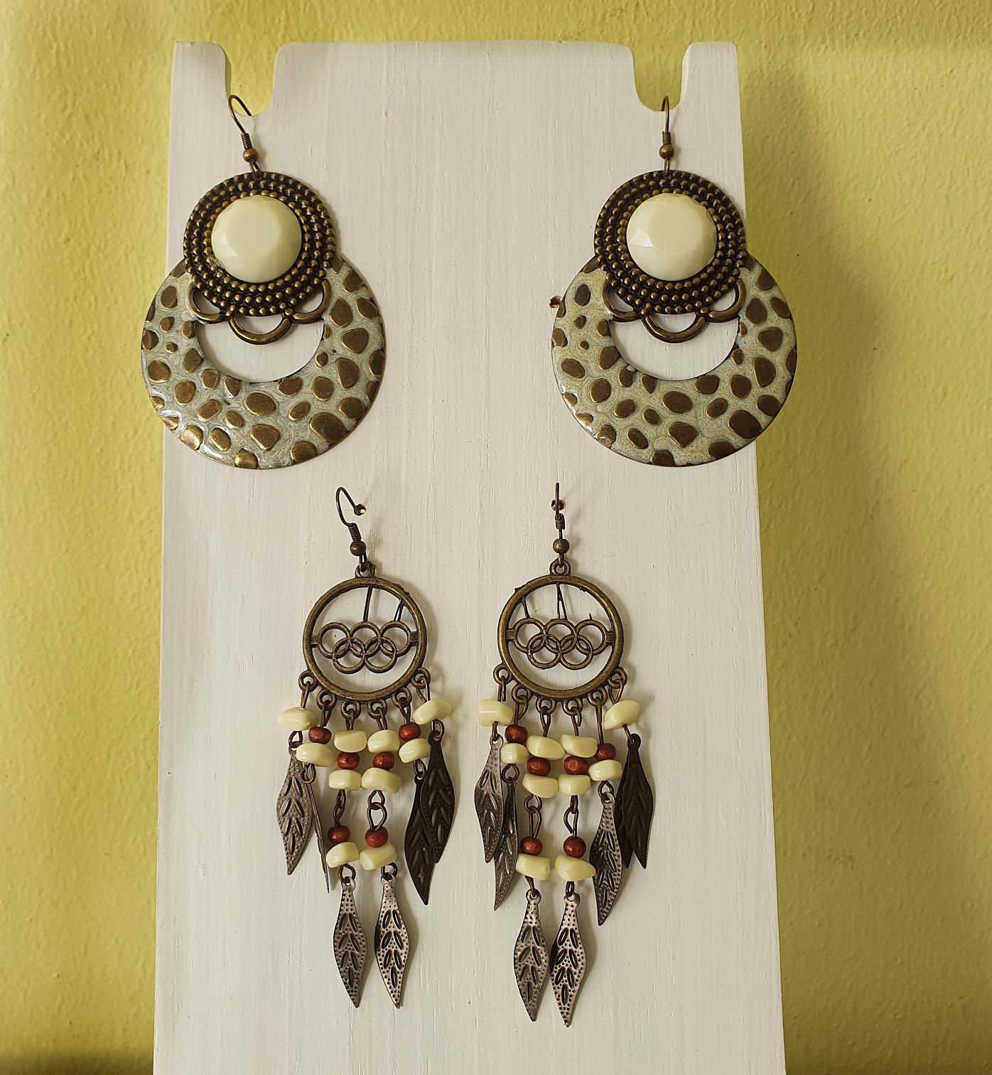 Moderne Ohrhänger im 2er Set Ohrringe Modeschmuck