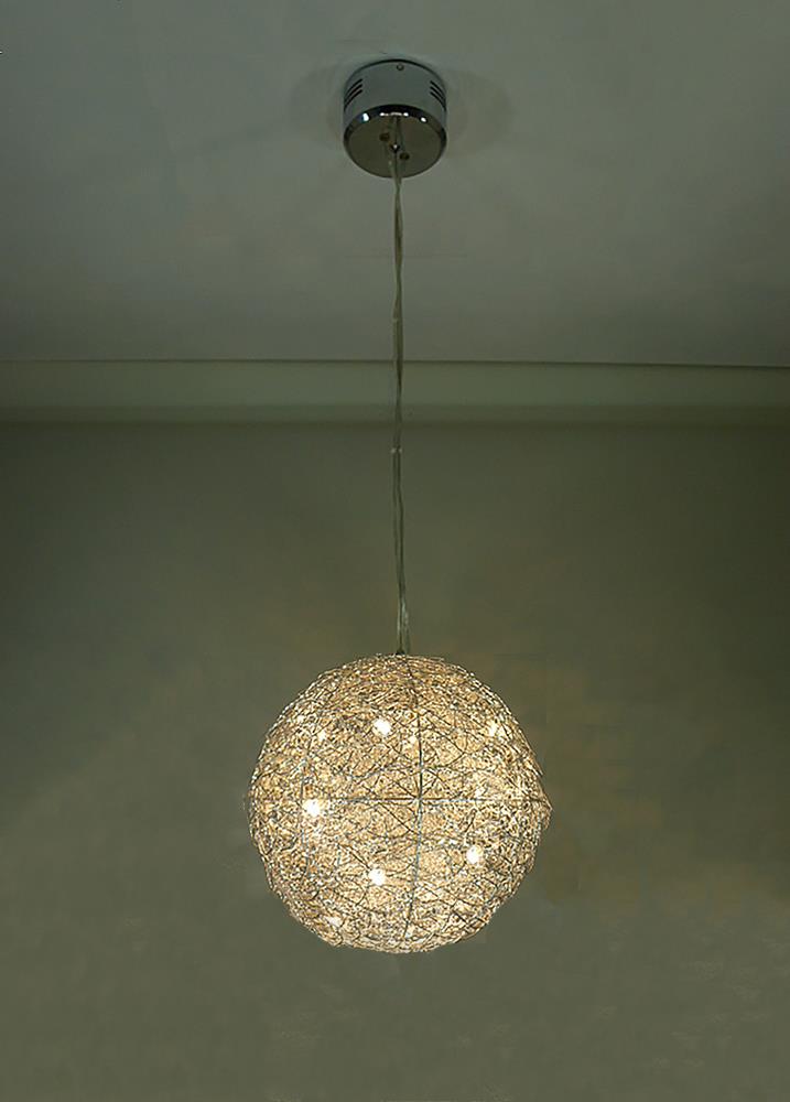 Moderne Halogen und LED Decken-Pendelleuchte Alissa Dekoleuchte