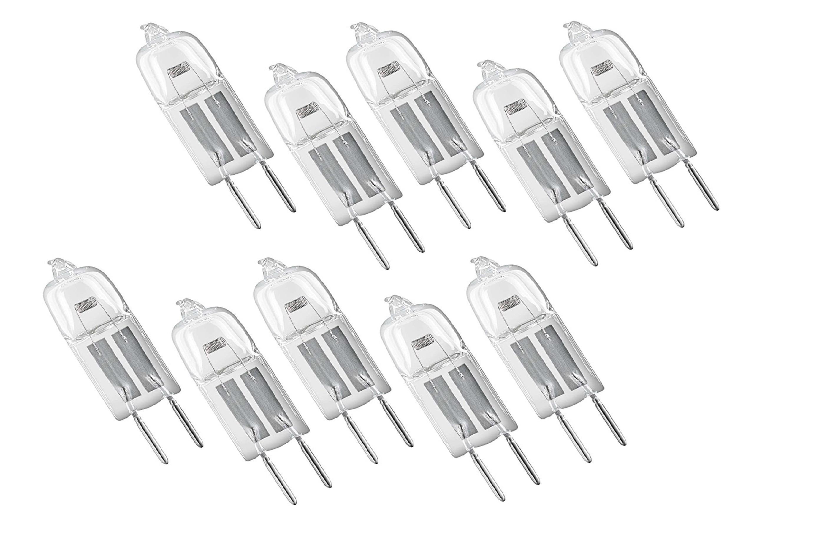 10 x Halogen-Stiftsockellampen G4-20Watt