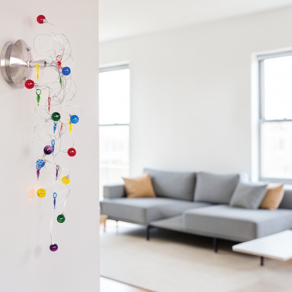 Wand-Decken-Leuchte MORIA 12-flammig