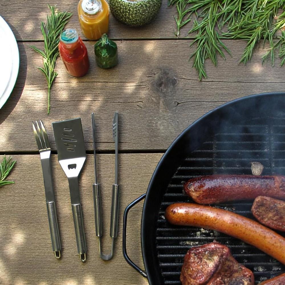 Edelstahl Barbeque Grill-Besteck Party-Grill-Set Grill-Zubehör