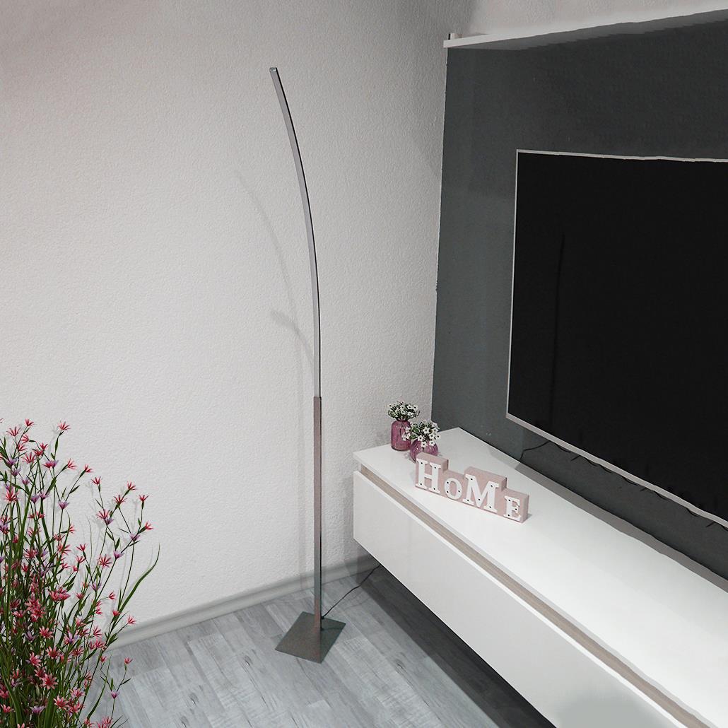 LED Stehleuchte Elina Bogen-Standlampe