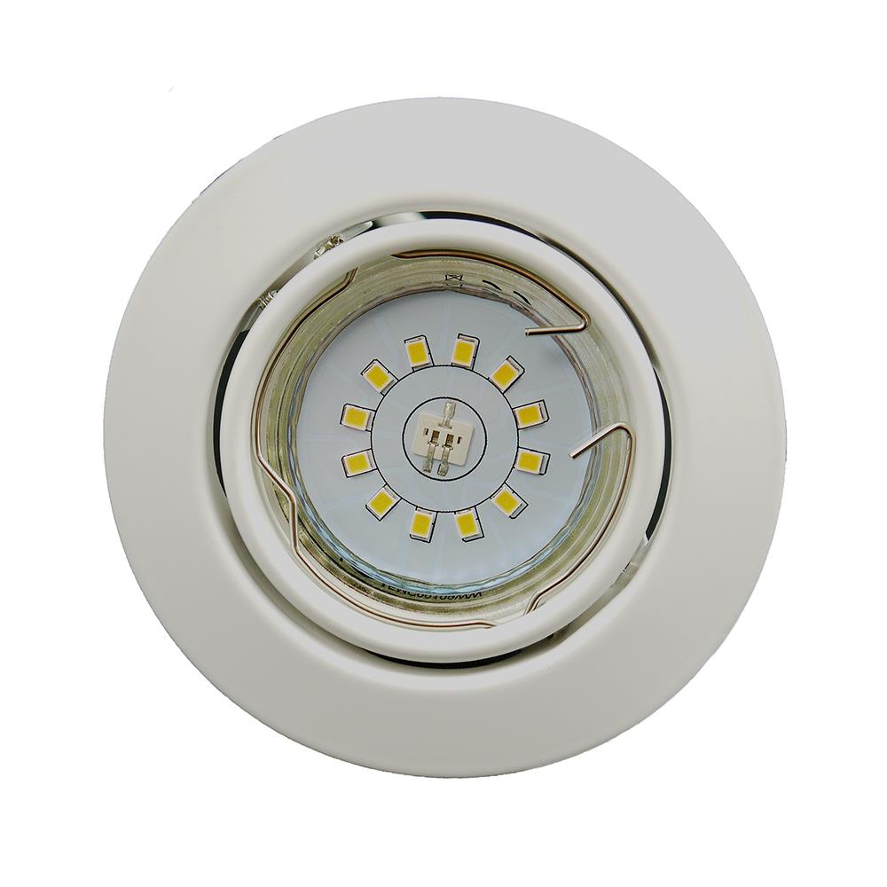 LED Einbauleuchte rund schwenkbar GU10 3Watt Deckenleuchte