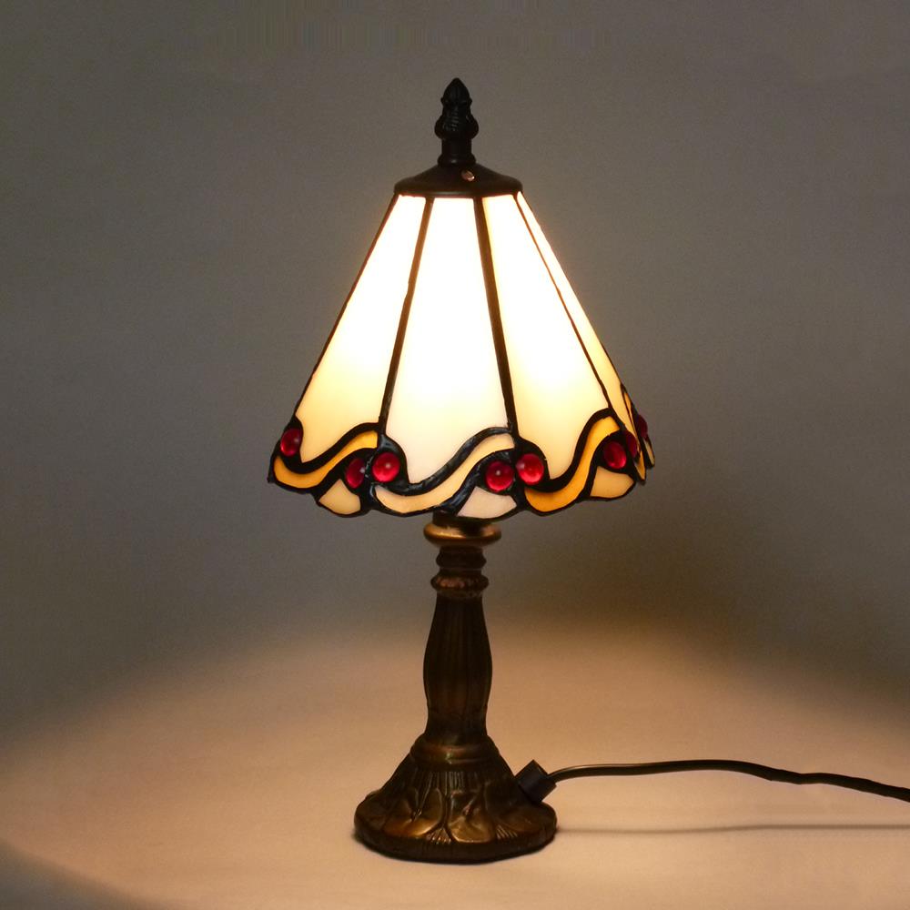 Tischleuchte DORA im Tiffany-Stil Dekoleuchte