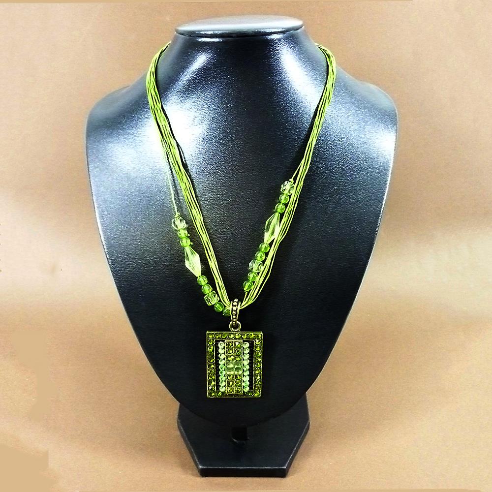 Kette-Collier Odett grün Modeschmuck Halsschmuck