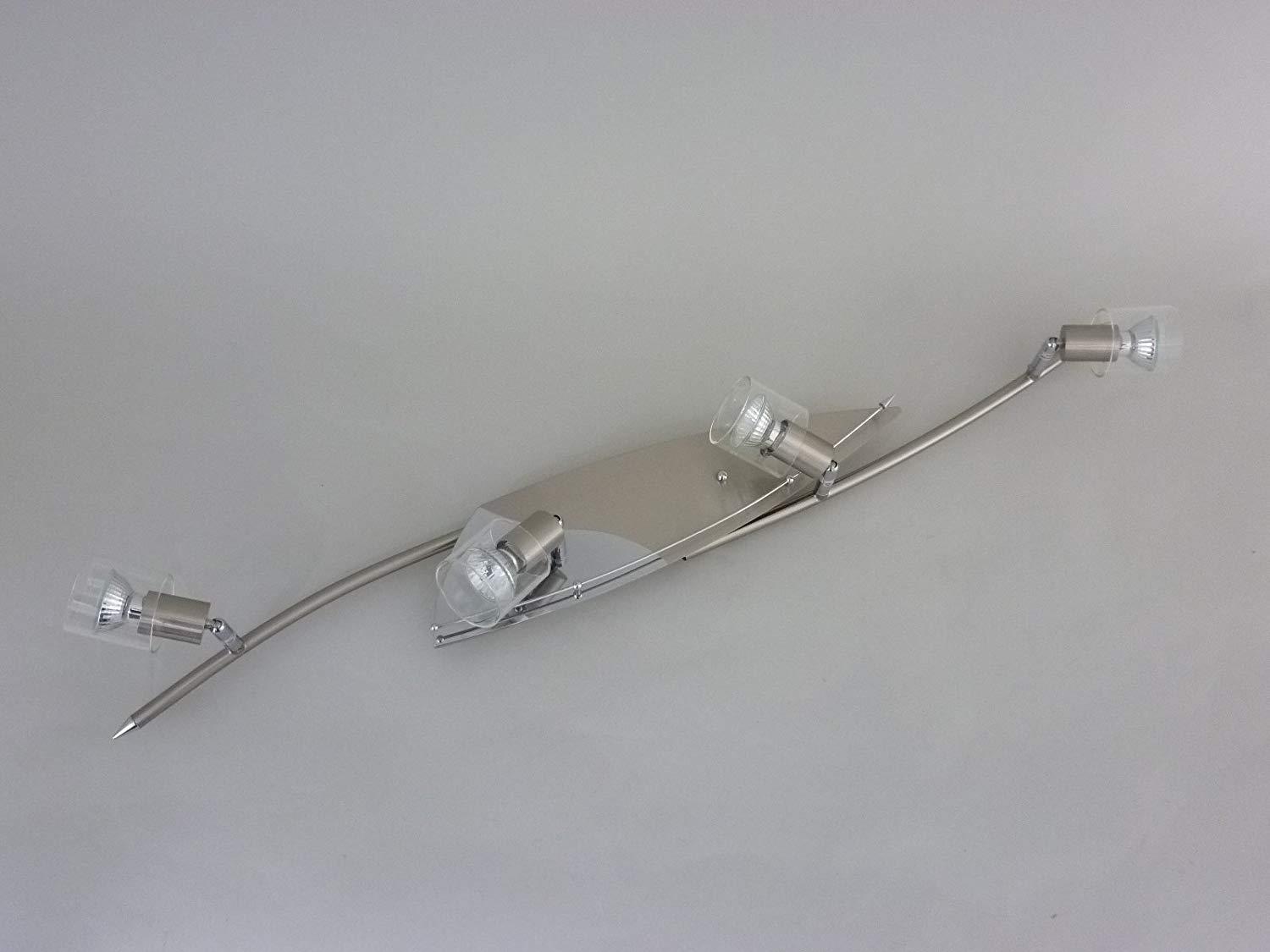 Halogenstrahler mit Glaseinsatz "Glory" 4-flammig Spotlampe