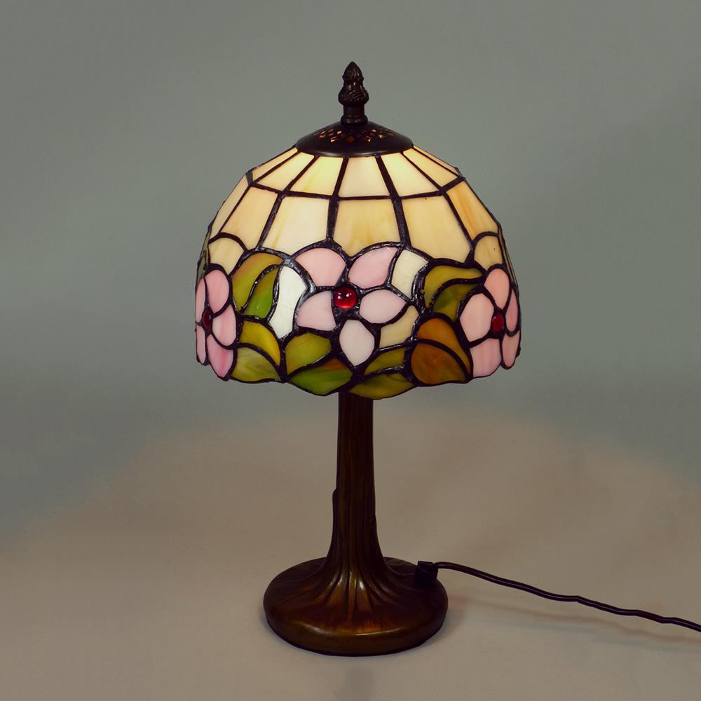 Tiffany-Stil Tischleuchte Carolin Dekorations-Stimmungs-Lampe