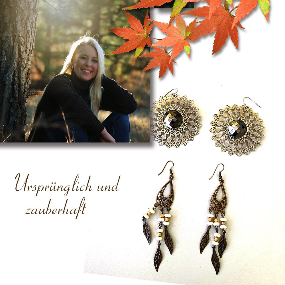 Moderne Ohrhänger im 2er Set Ohrringe Modeschmuck