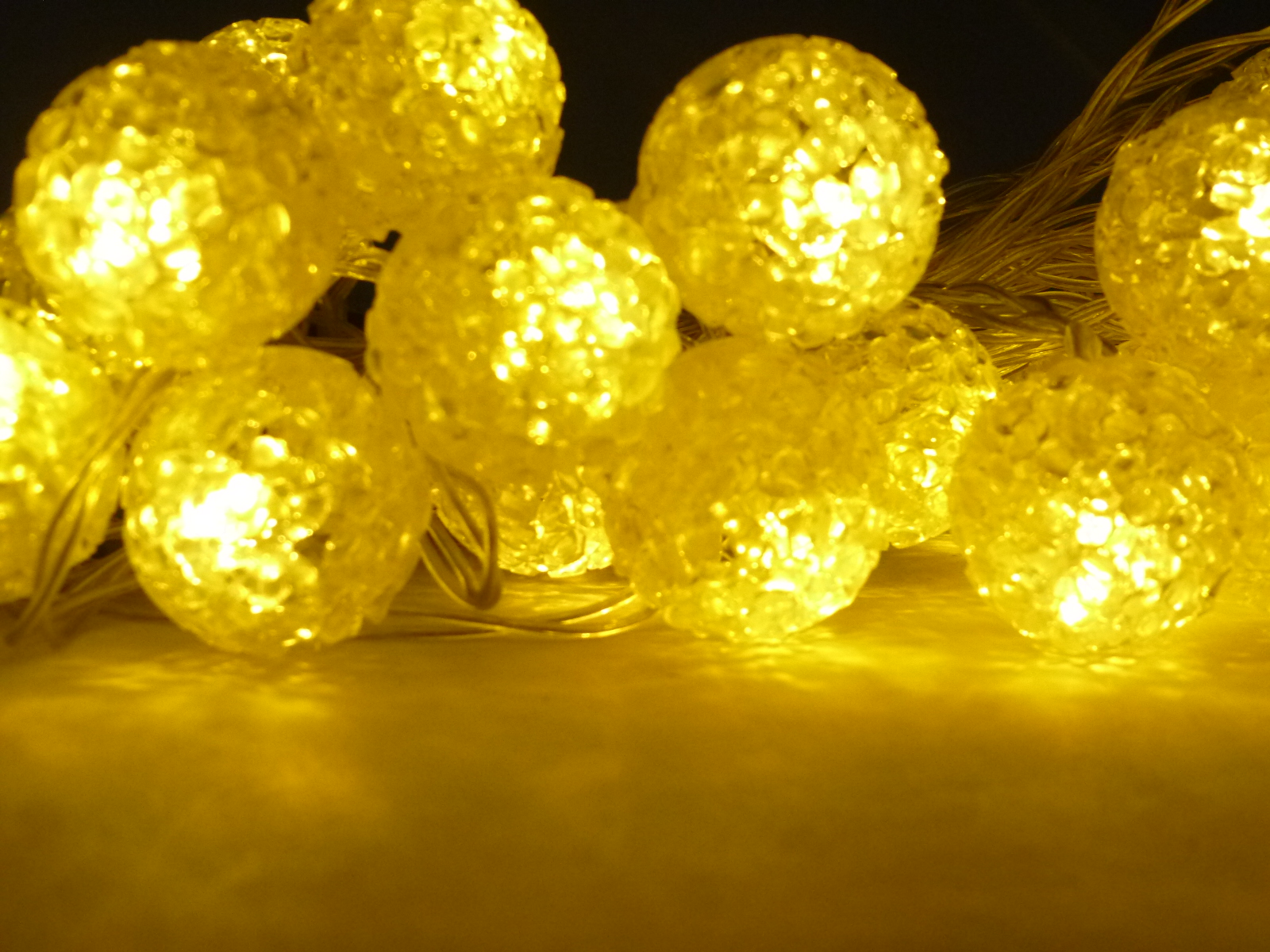 Solar-Lichterkette Pearls 24 flg.