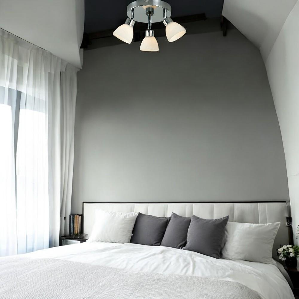 Moderne Eco Halogen Strahler TINA 3-flammig Spot Deckenleuchte