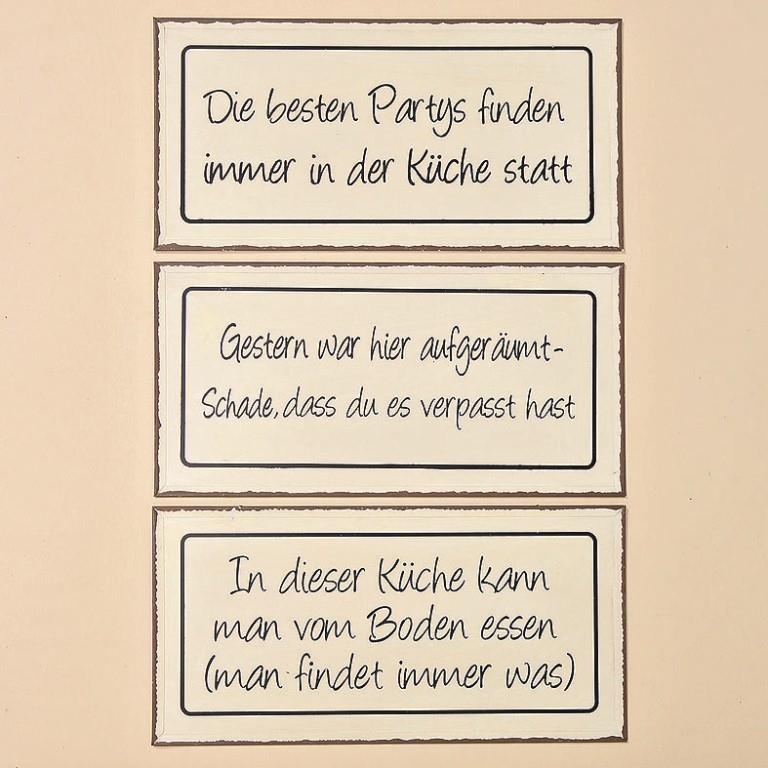 Schild Trudi zum Aufhängen mit Spruch Vintage Spruchschilder Bilder Wanddeko