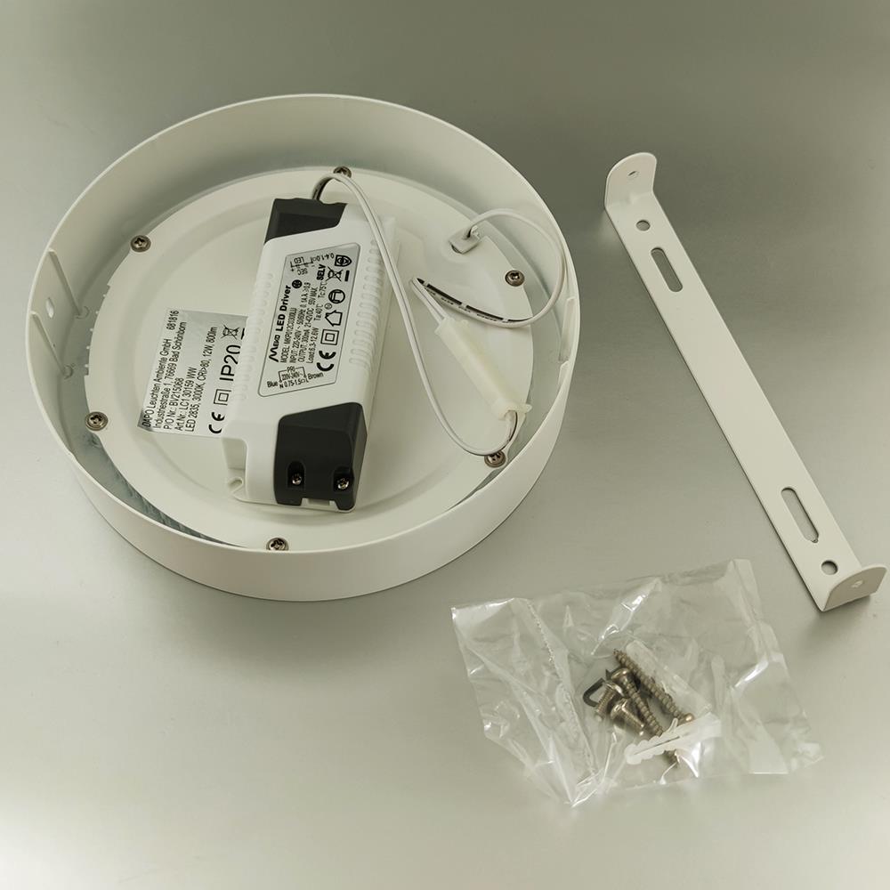 LED Decken- Wandlampe BELDA rund Aufbauleuchte