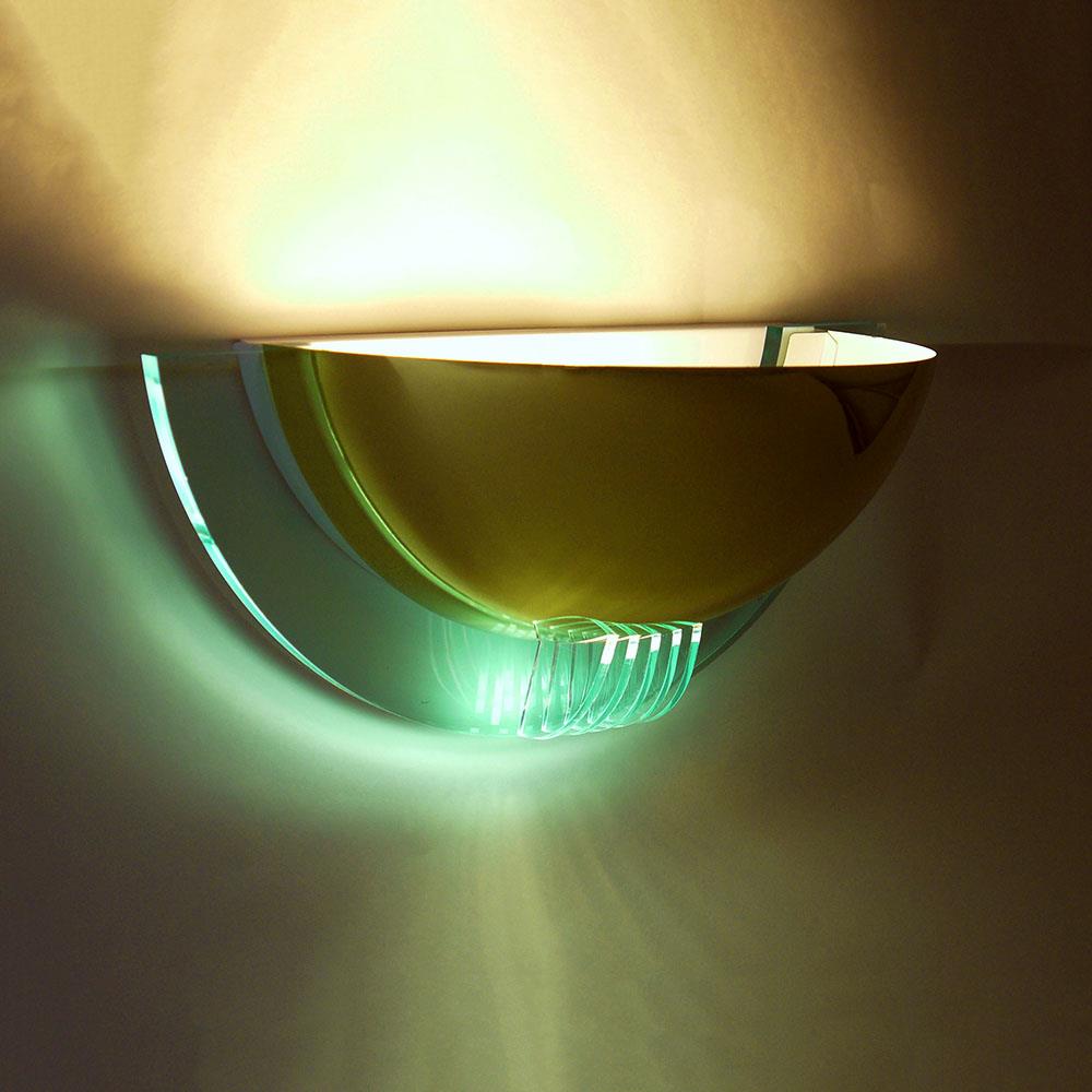 Wandleuchte ESTER Metall Farbe messing Wandbeleuchtung