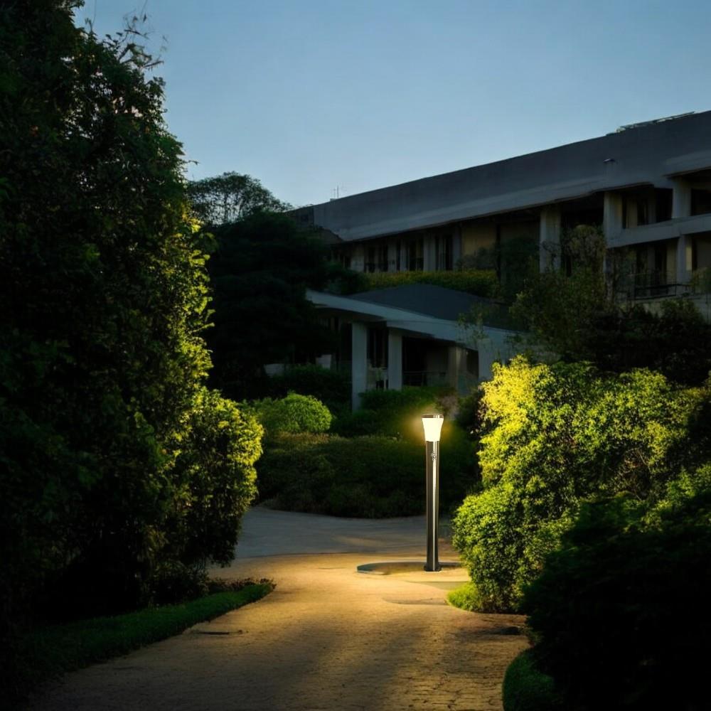 Aussen-Stehleuchte Serie SIEGEN mit Sensor
