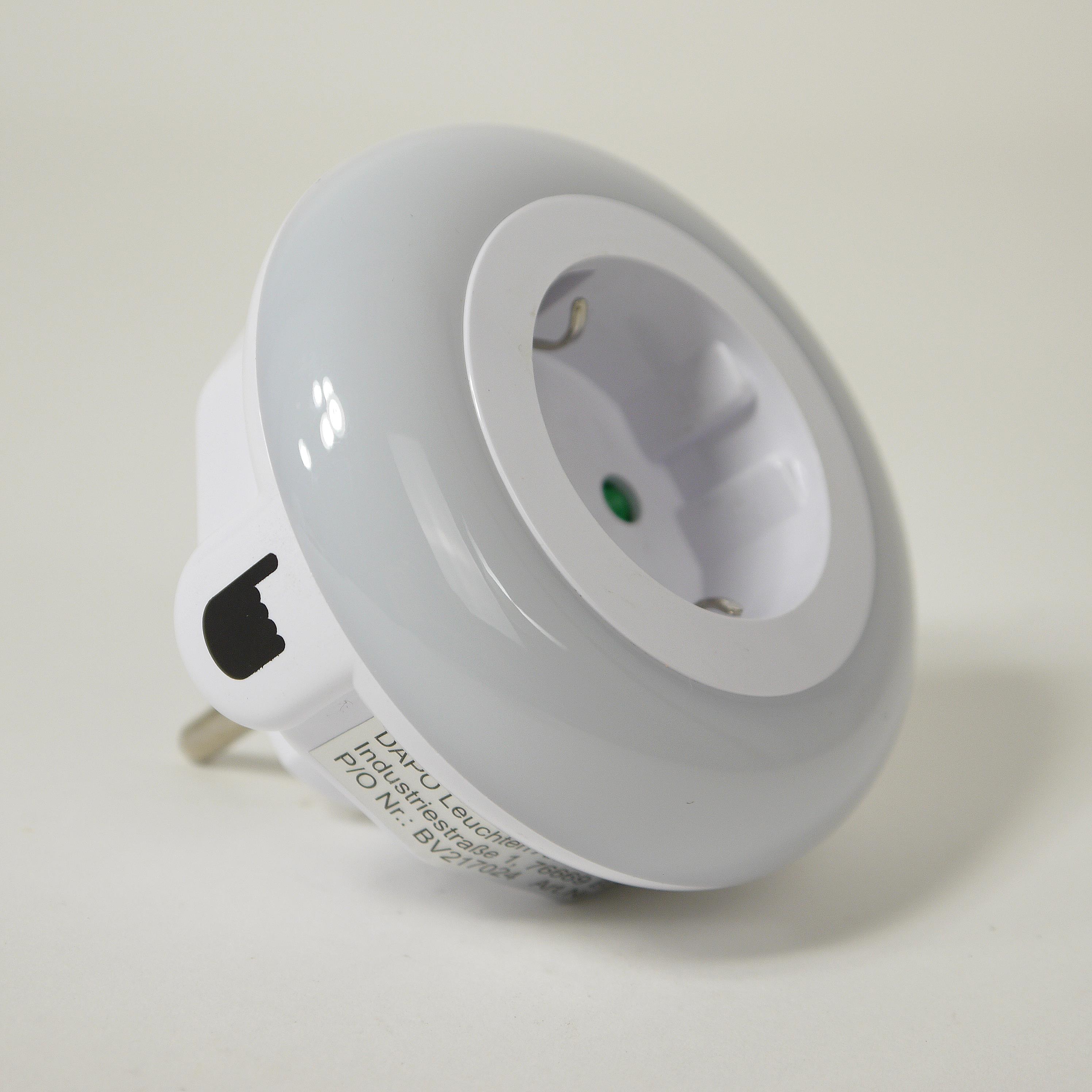 2 x LED Steckdosen-Nachtlicht Dekoleuchte