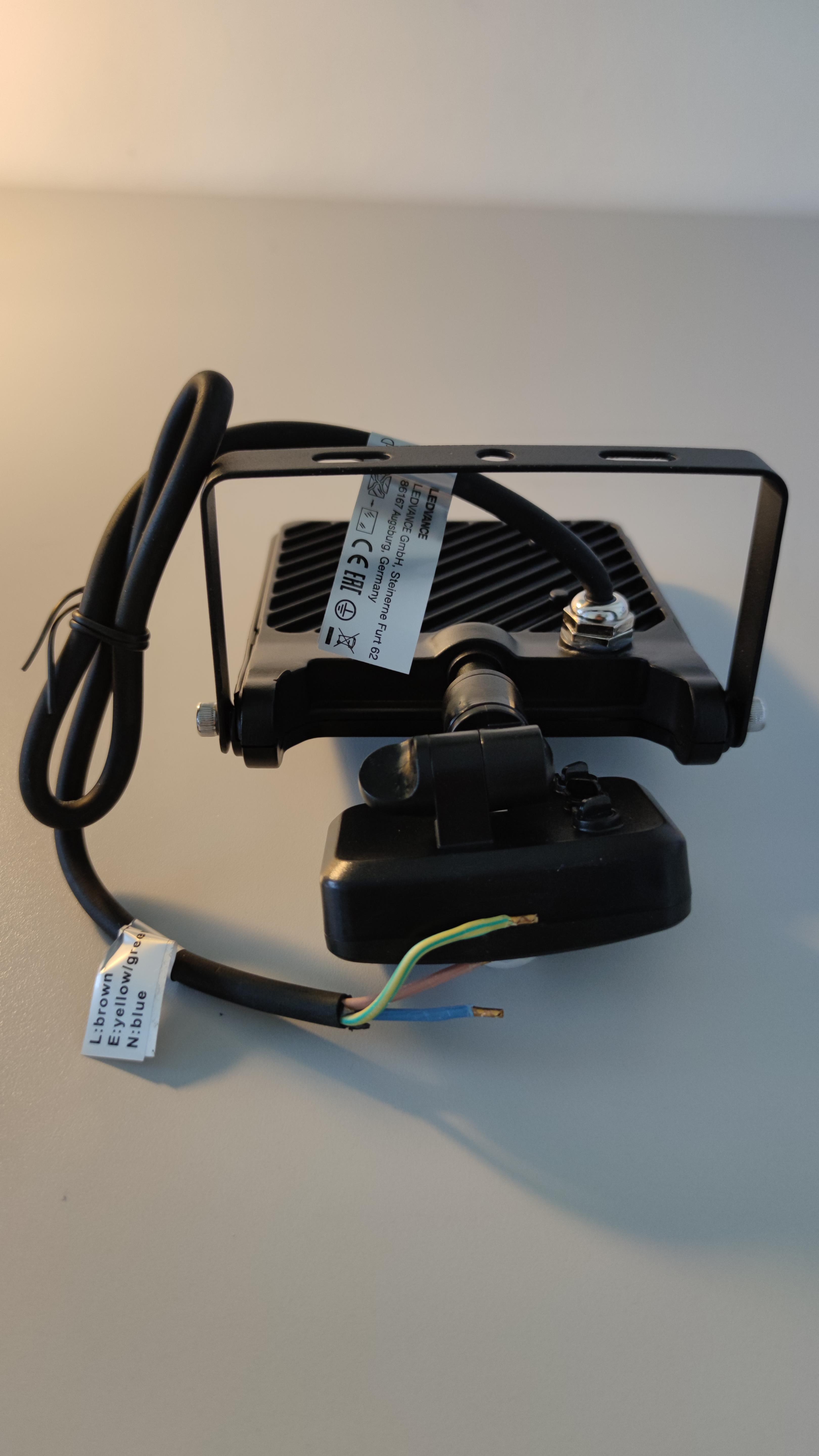 LED Fluter Außenwandleuchte mit Bewegungsmelder 20Watt 4000K
