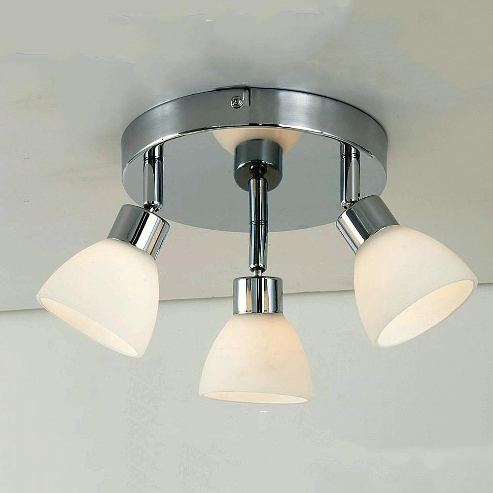 Moderne Eco Halogen Strahler TINA 3-flammig Spot Deckenleuchte