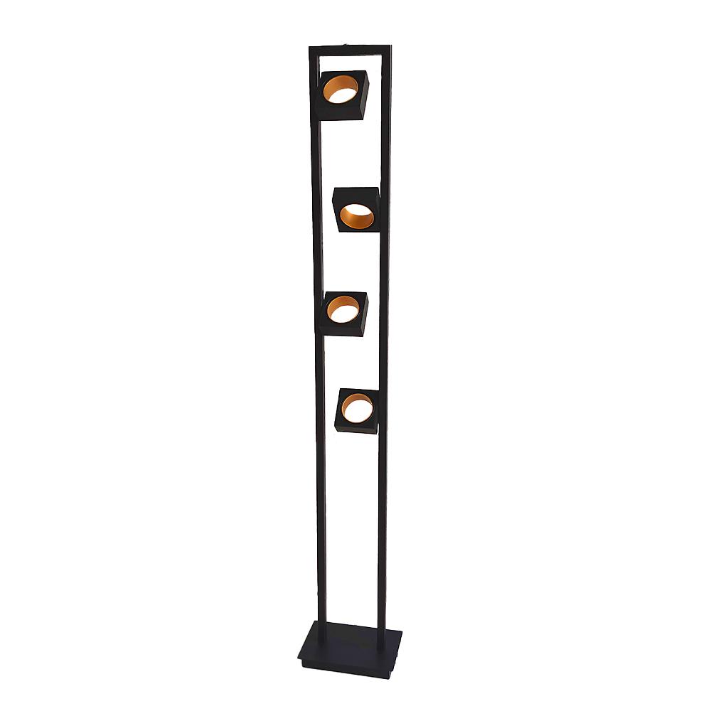 LED Stehleuchte Kare 4-flammig mit Touch Dimmer