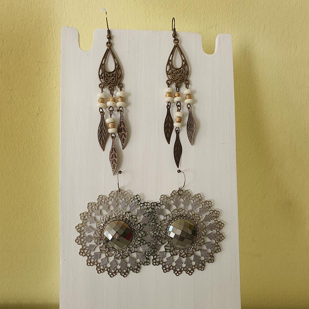 Moderne Ohrhänger im 2er Set Ohrringe Modeschmuck