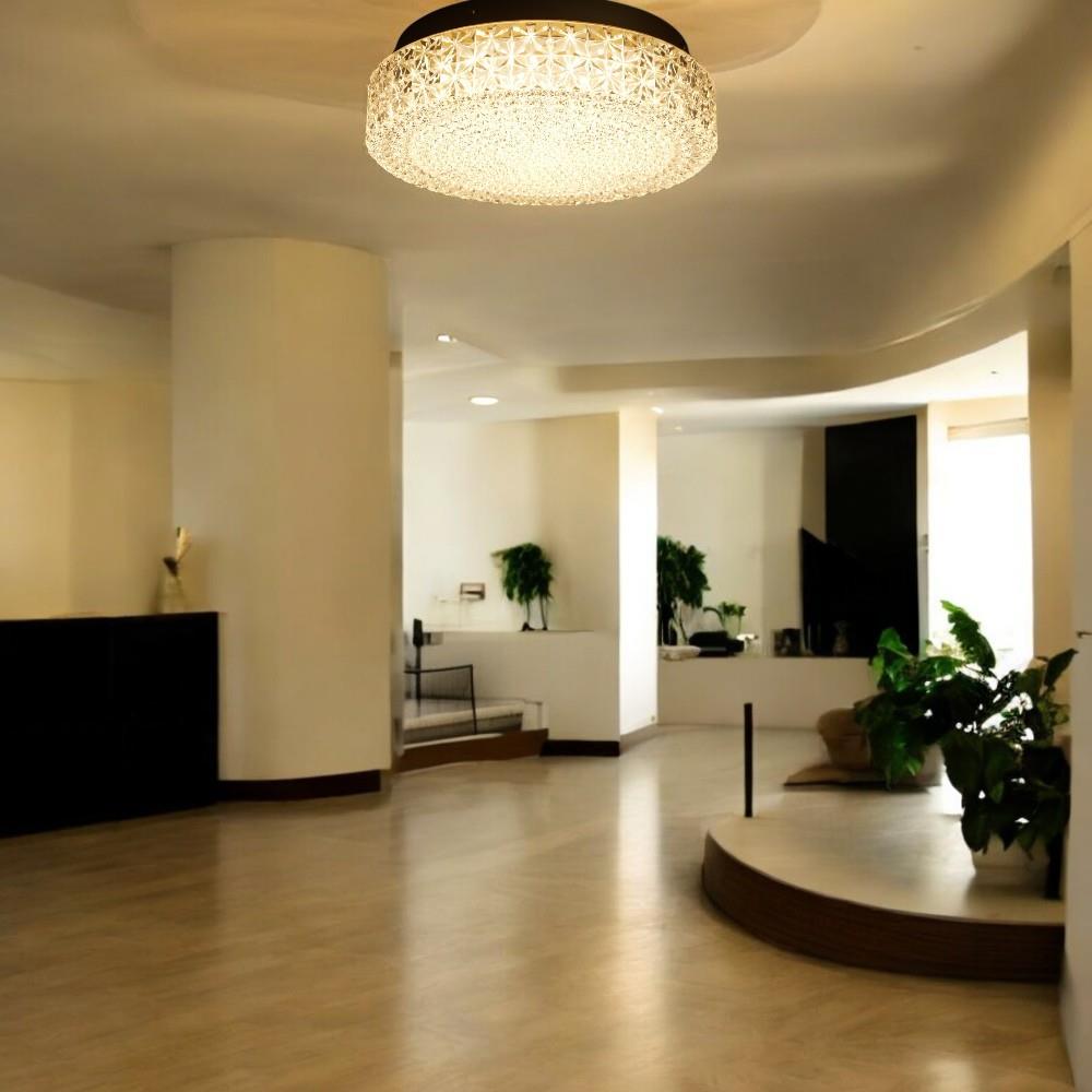 LED Dekenleuchte Adele D40cm Lichtfarbe wechselbar
