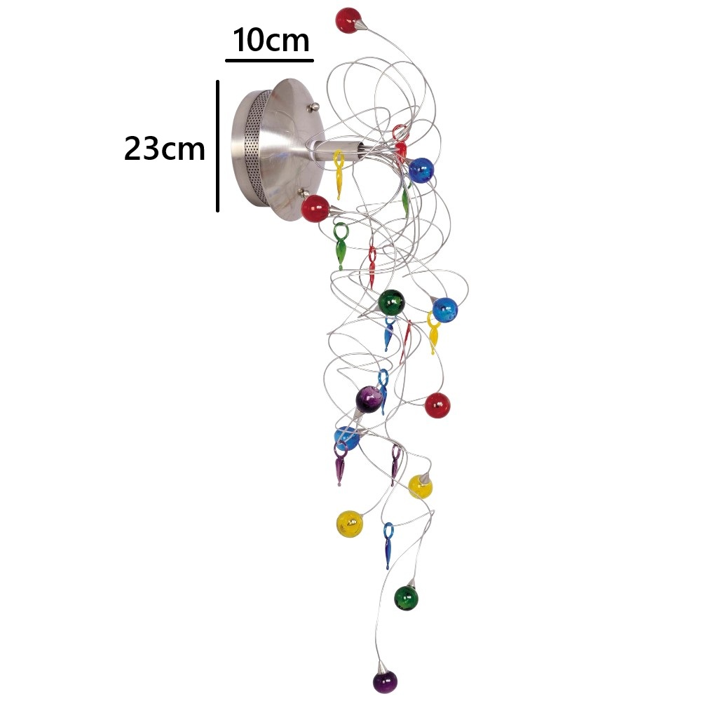 Wand-Decken-Leuchte MORIA 12-flammig