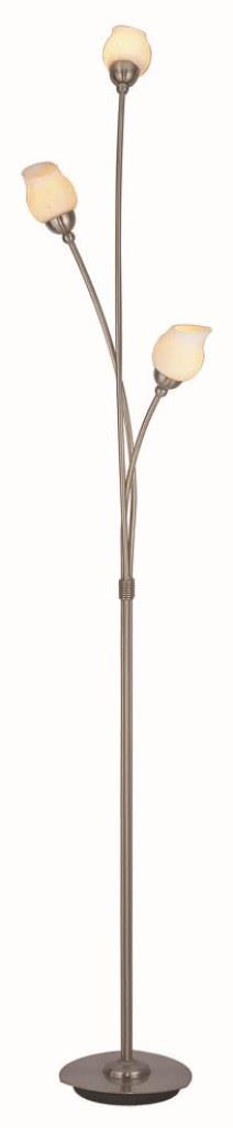 Stehleuchte Verona nickel 3 flammig Deko-Standlampe