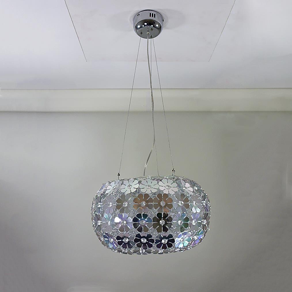 Moderne Pendelleuchte "FLORENCE" Hänge-Blumen-Deko-Lampe