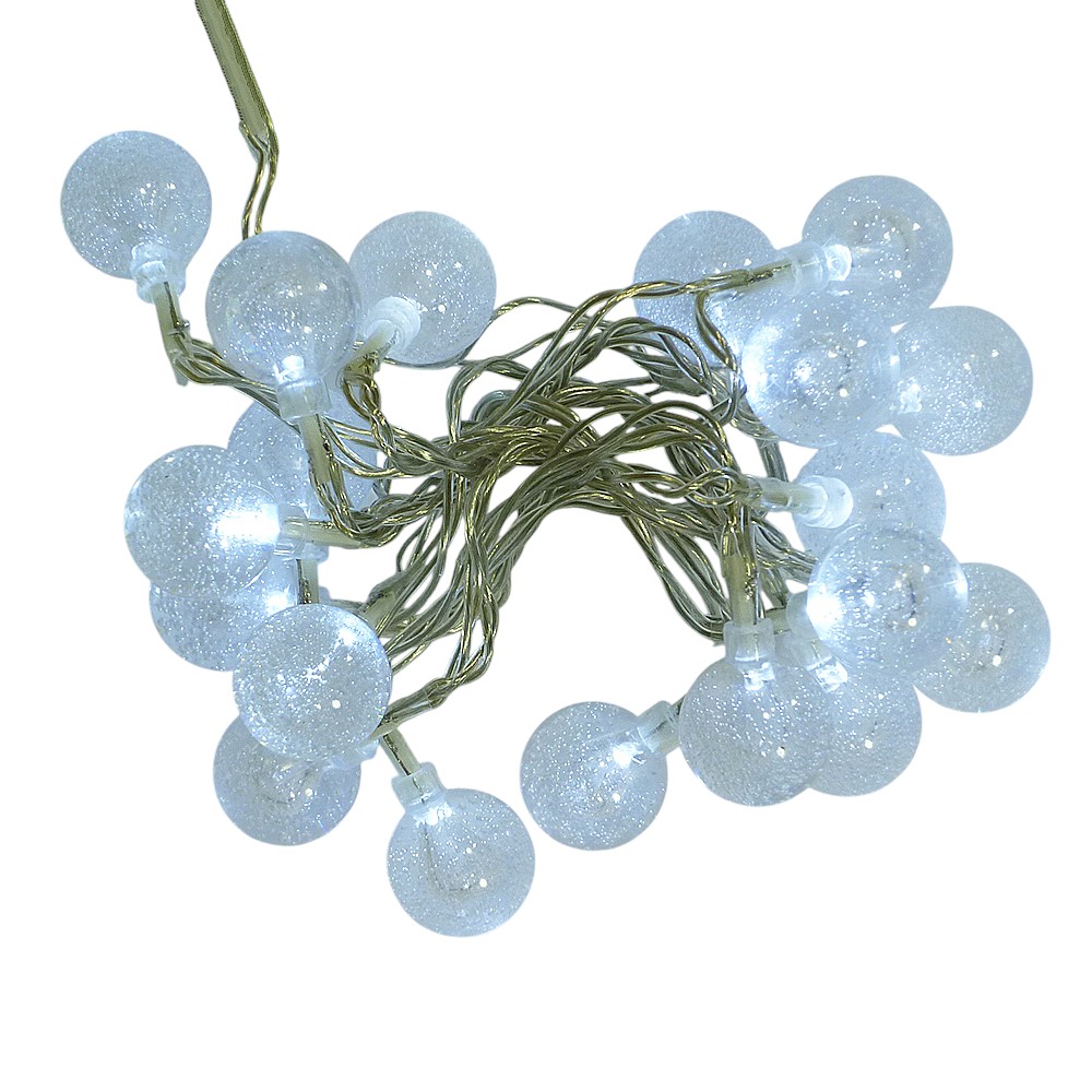 LED Lichterkette Ball 20-flammig batteriebetrieben 