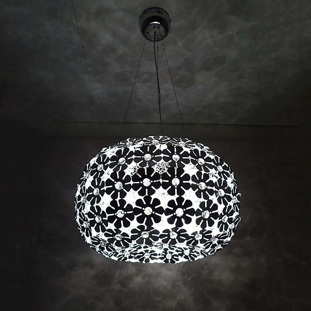 Moderne Pendelleuchte "FLORENCE" Hänge-Blumen-Deko-Lampe