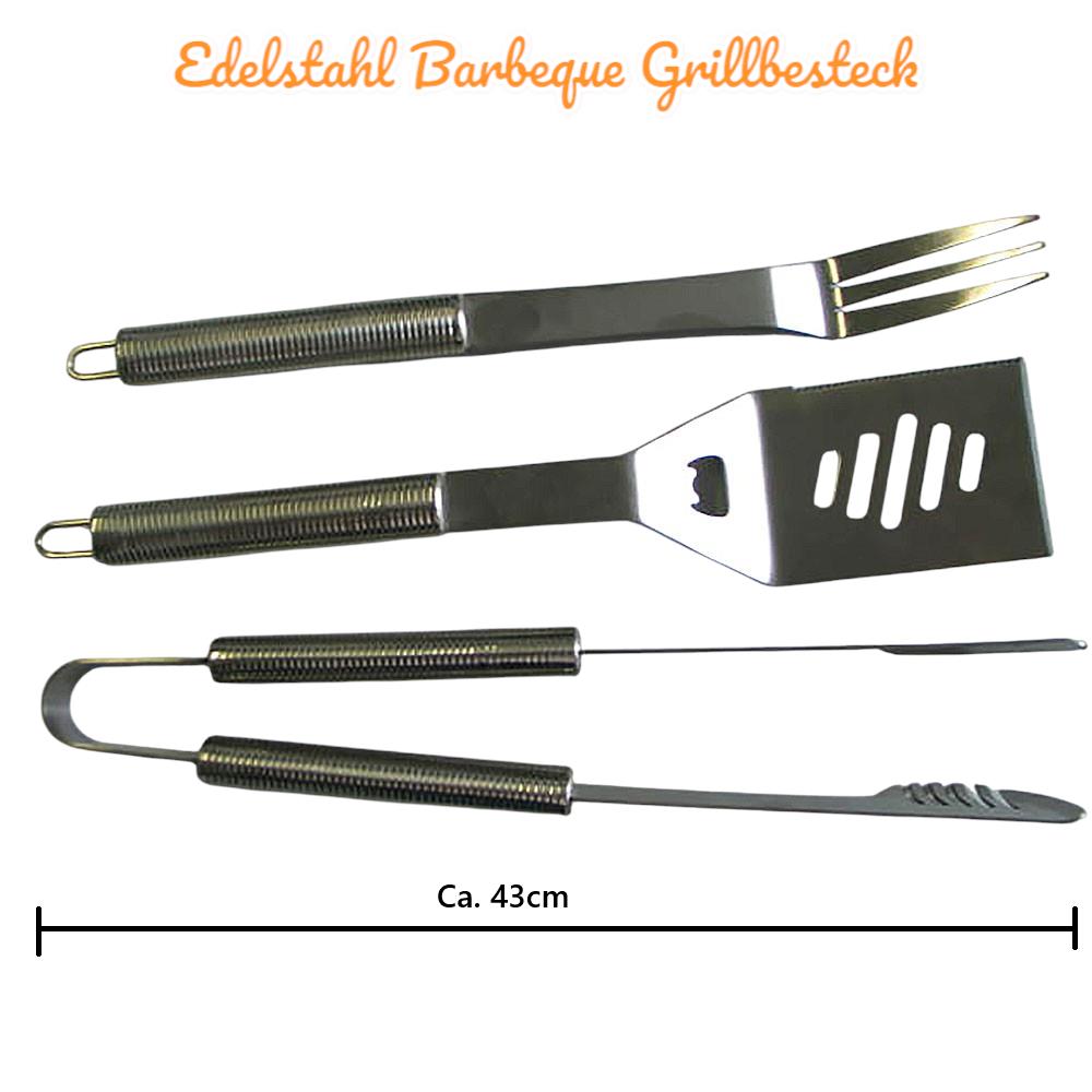 Edelstahl Barbeque Grill-Besteck Party-Grill-Set Grill-Zubehör