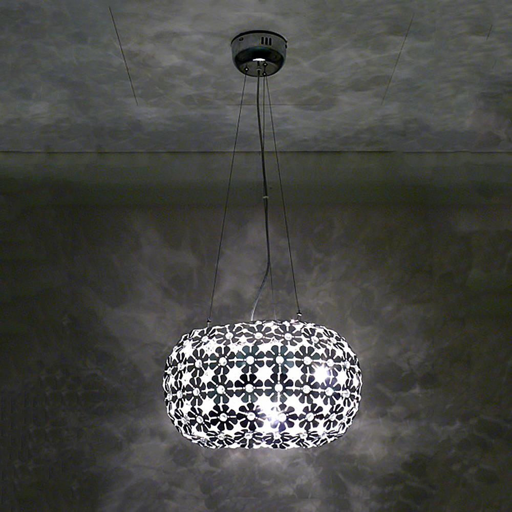 Moderne Pendelleuchte "FLORENCE" Hänge-Blumen-Deko-Lampe