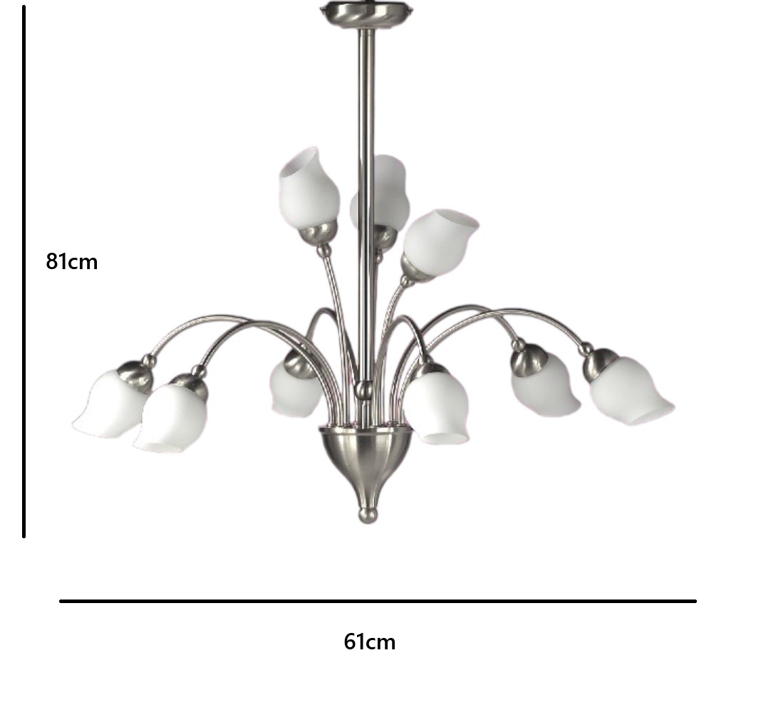 Deckenleuchte Verona 9-flammig 