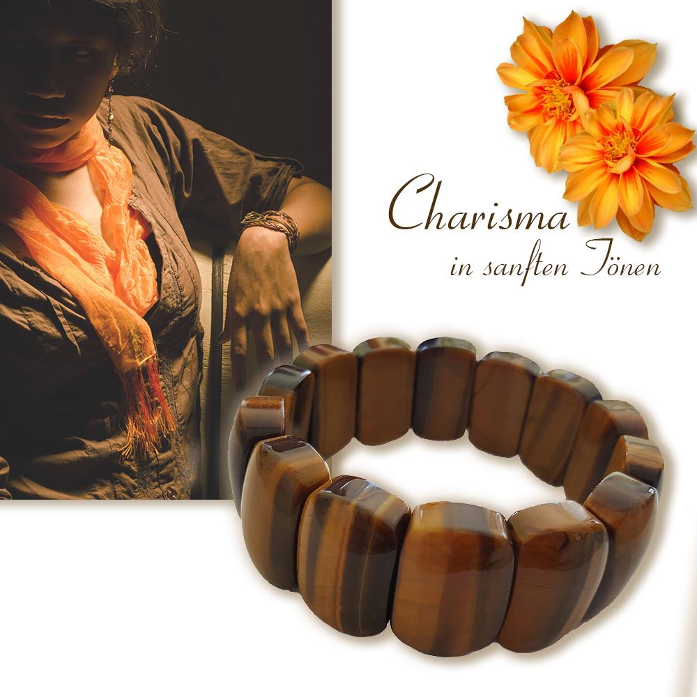 Tigerauge Armband Steine in höchster Tigerauge-Stein-Qualität