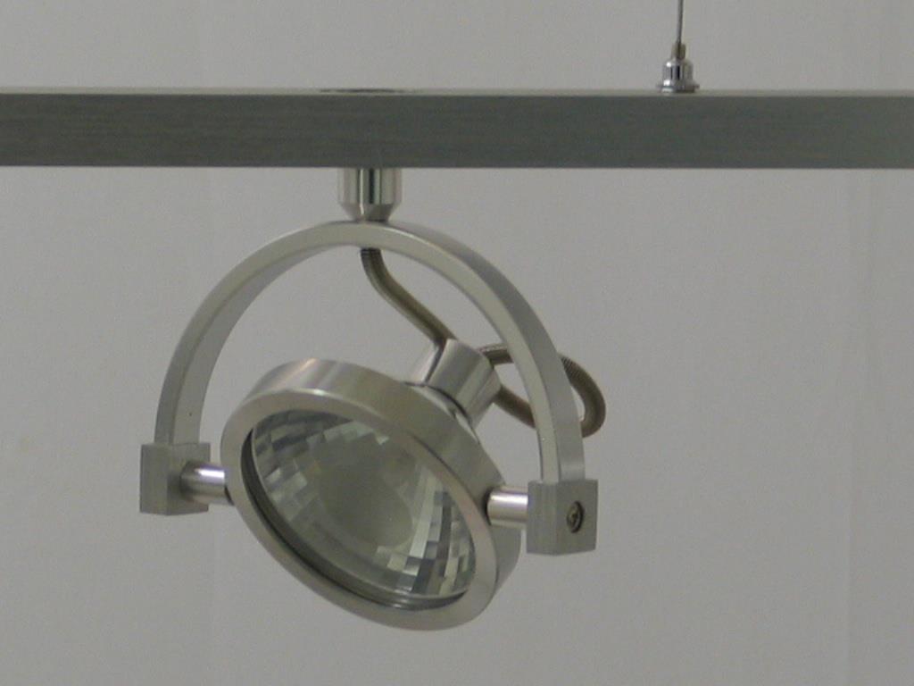 Halogen-Deckenleuchte Riva 5-flammig Aluminium Pendellampe Hängeleuchte