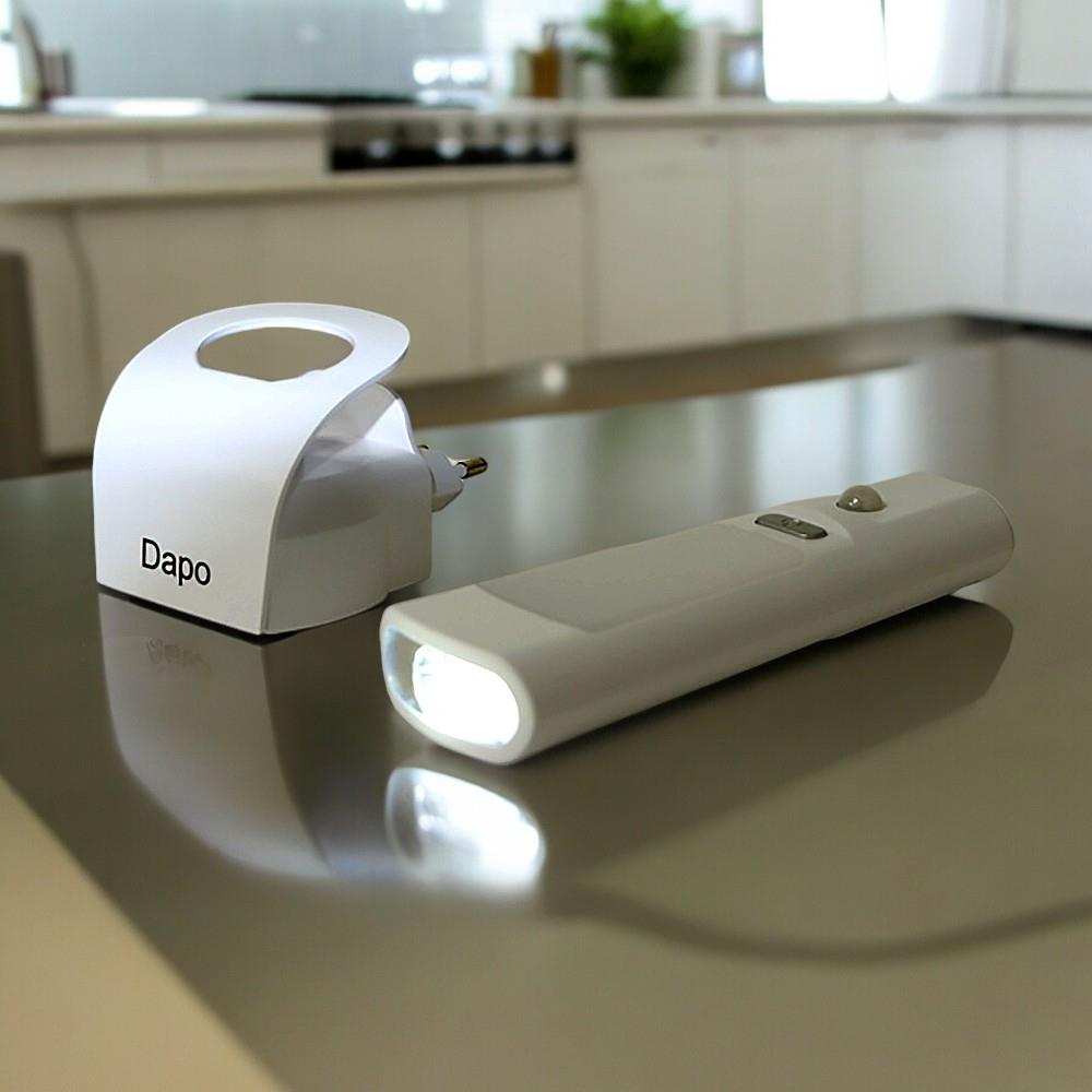 LED-Nacht-/Notleuchte und Taschenlampe mit Bewegungsmelder