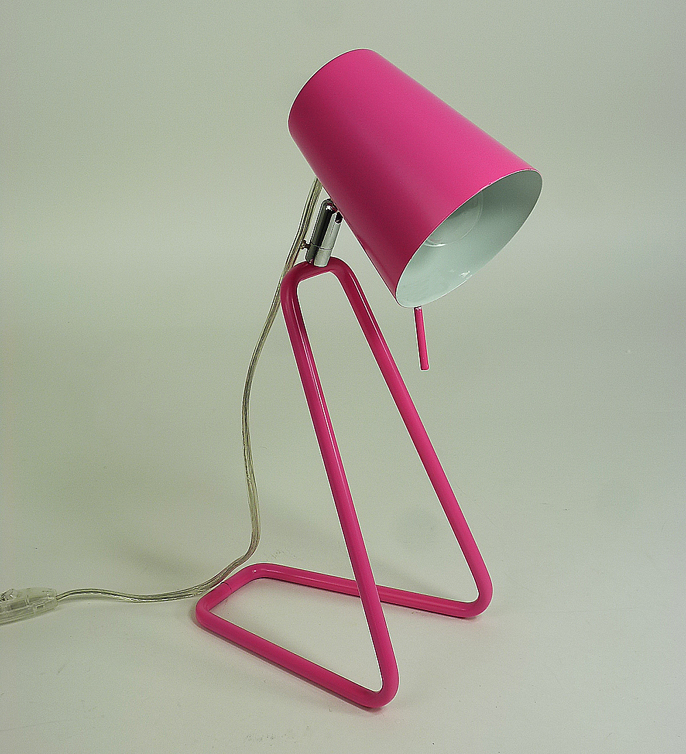 Farbenfrohe Tischlampe ROSE Arbeits- Schreibtisch-Kinderleuchte