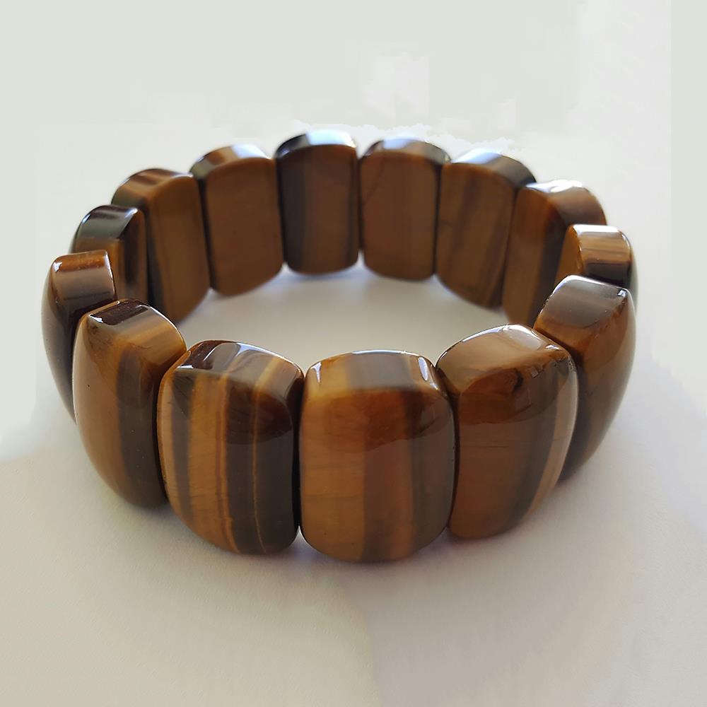 Tigerauge Armband Steine in höchster Tigerauge-Stein-Qualität