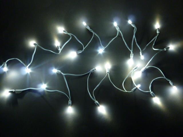 LED Lichterkette 25-flammig Grundlage für individuelles basteln