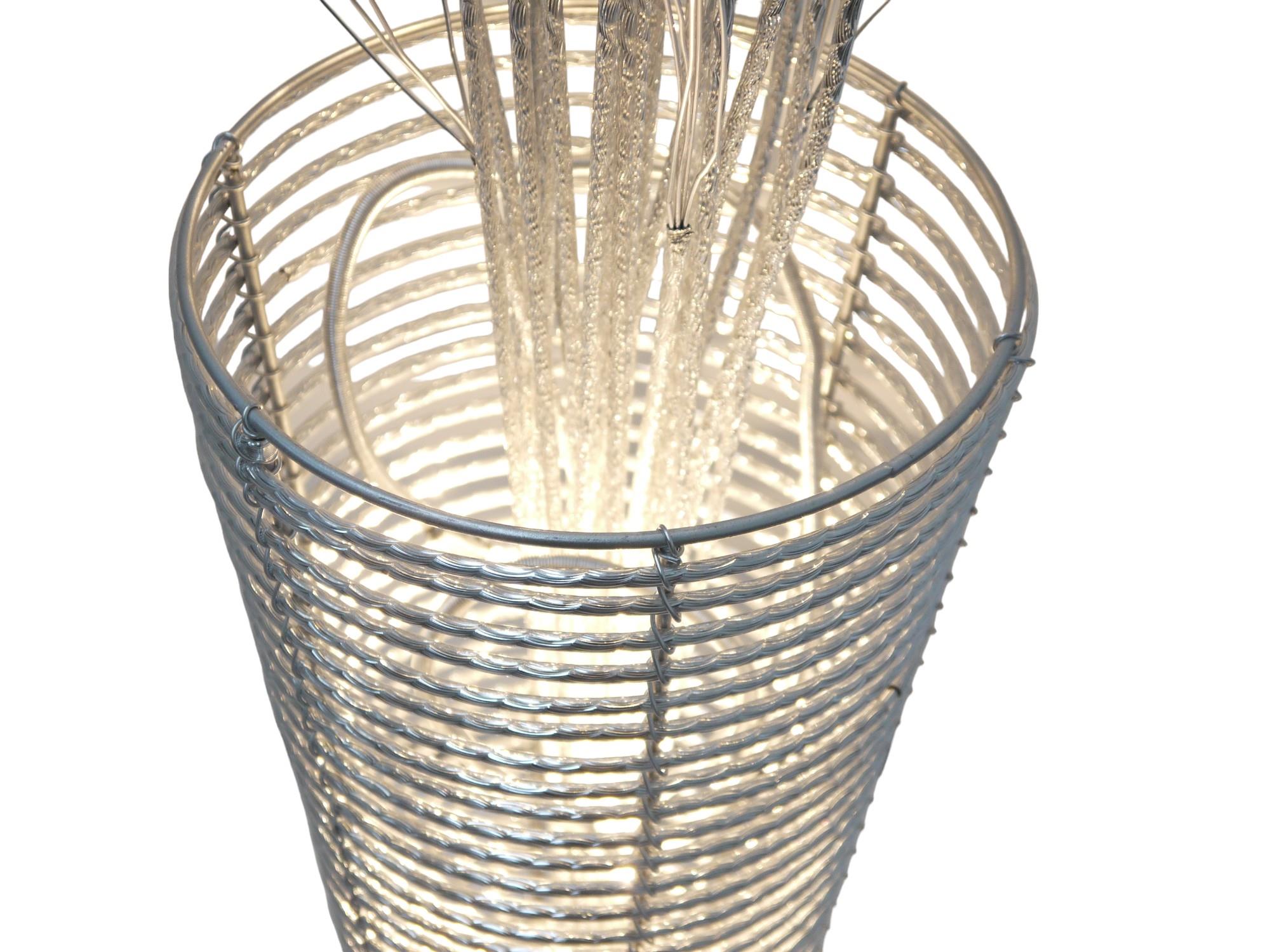 Stehleuchte Manjola 7-flammig Aluminium