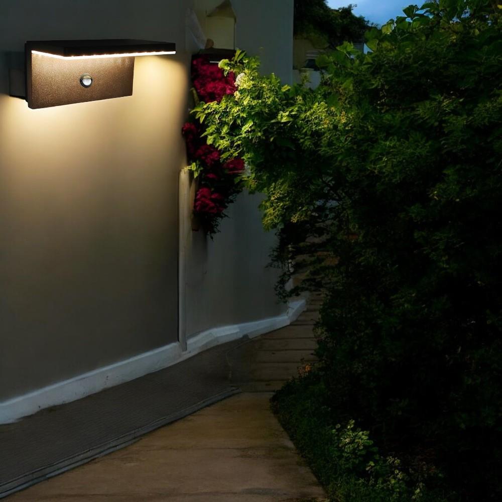 LED Außen-Wandleuchte Osaka Hausbeleuchtung