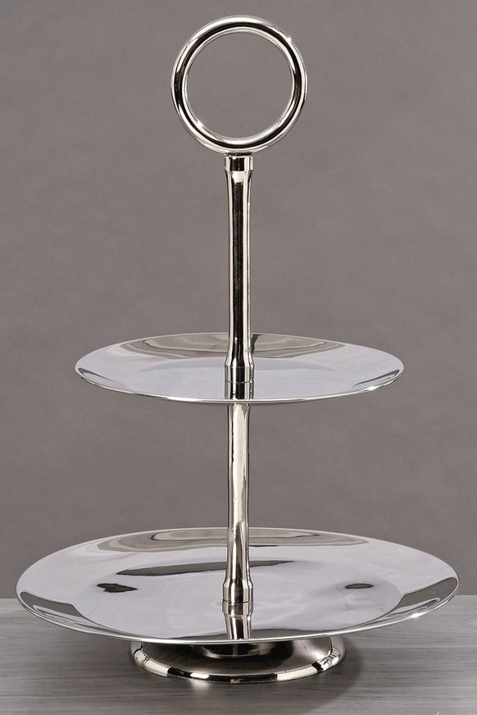 Wunderschöne Etagere Estor Alluminium Ablage Servierplatte