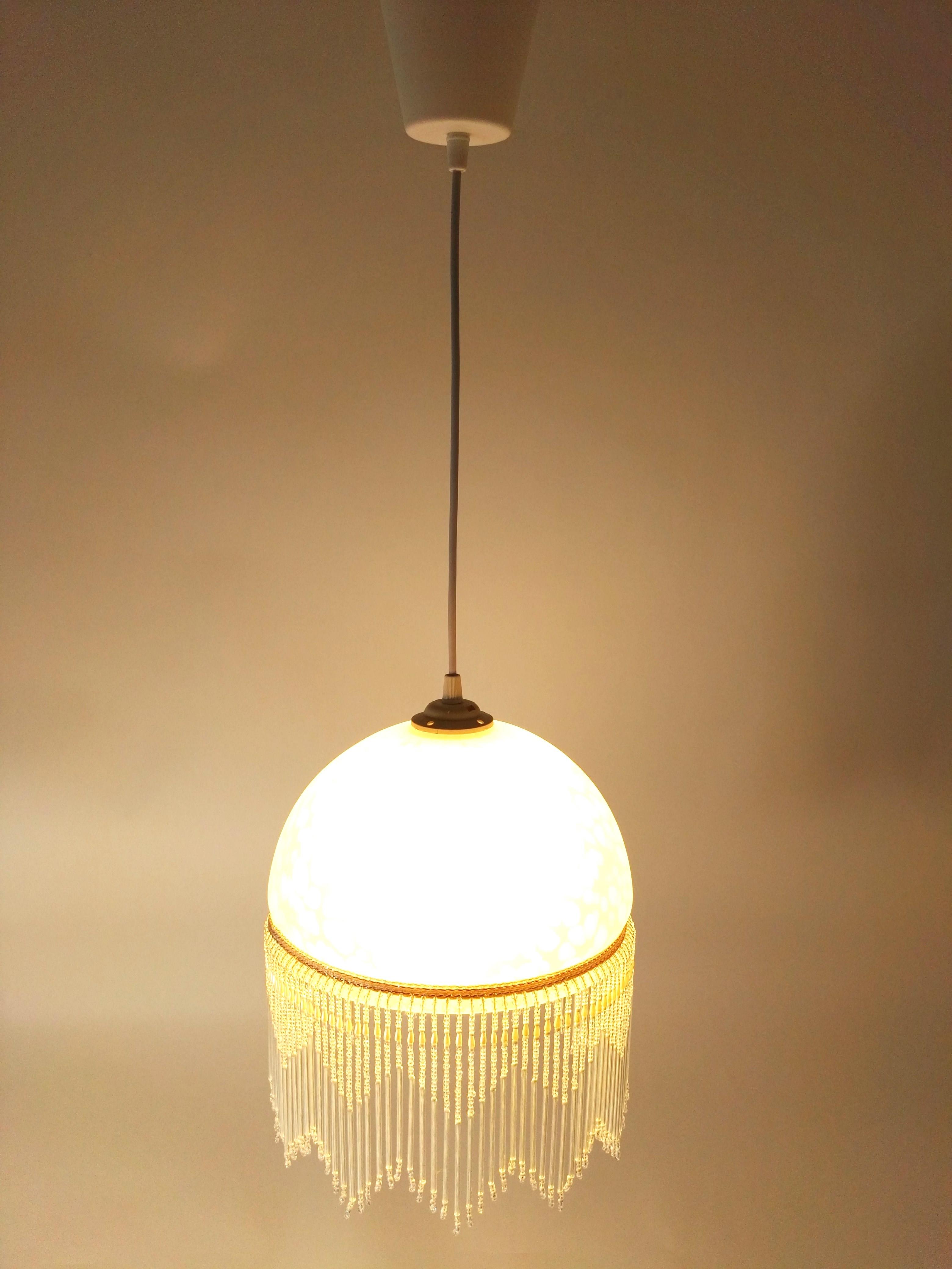 LED Pendelleuchte Weide 1 flammig Landhausstil