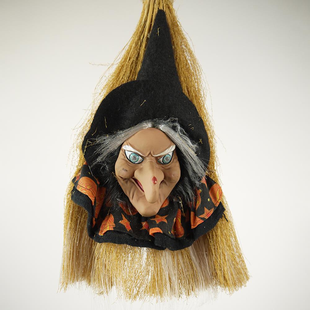 REISIGBESEN Hexe, beleuchtet Grusel-Party Halloween-Feier