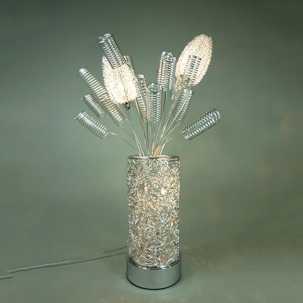 Tischleuchte Blumenleuchte MELISSA Deko-Vasen-Leuchte Nachttischlampe