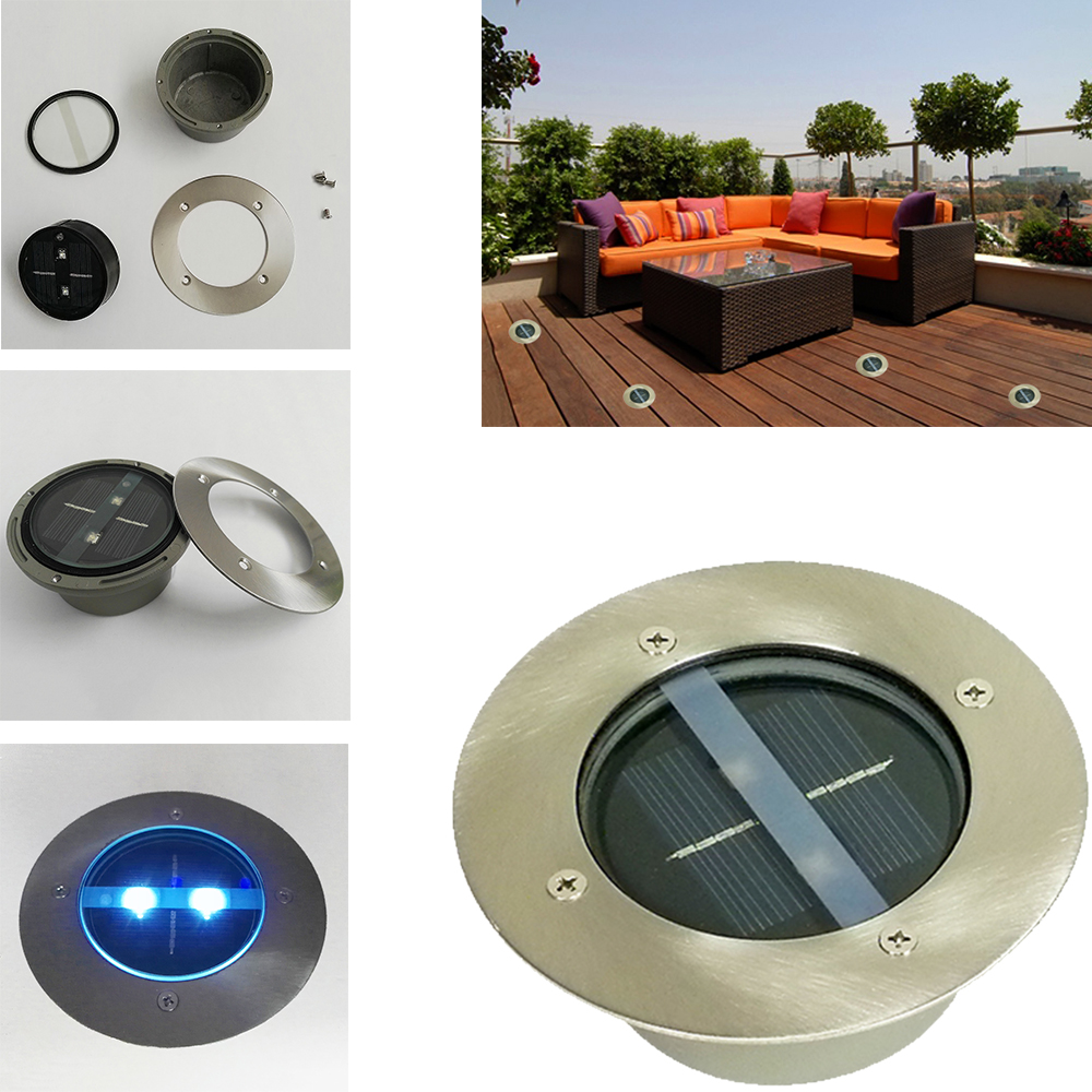 LED Solar Bodenleuchte