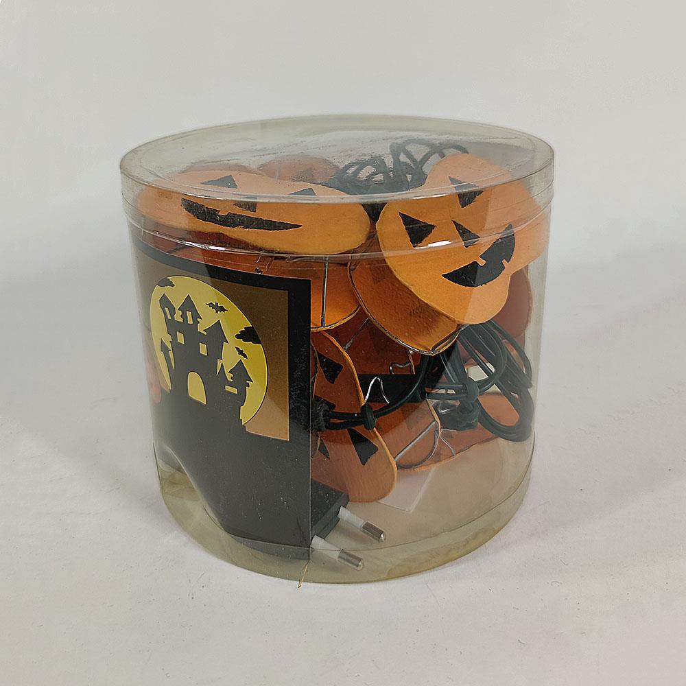 Lichterkette PUMPKIN 10-flammig. Fenster-Deko