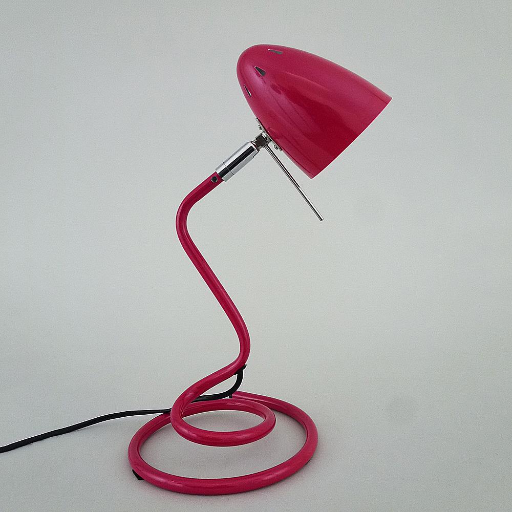 Tischleuchte Swing pink Schreibtischlampe