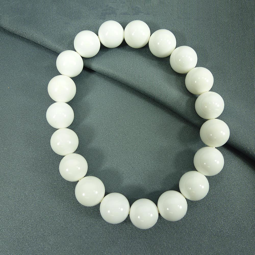 Wunderschönes Armband aus Hippopus Muscheln Kugelarmband