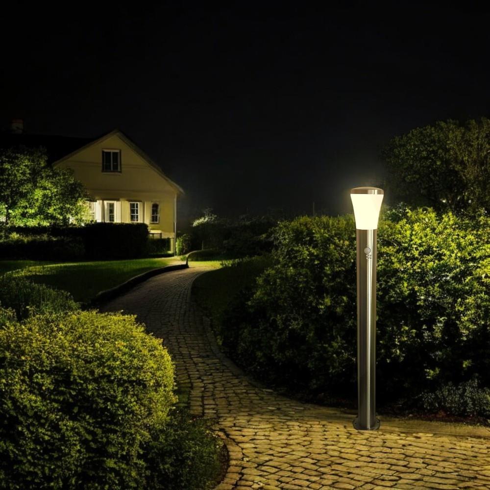 Aussen-Stehleuchte Serie SIEGEN mit Sensor